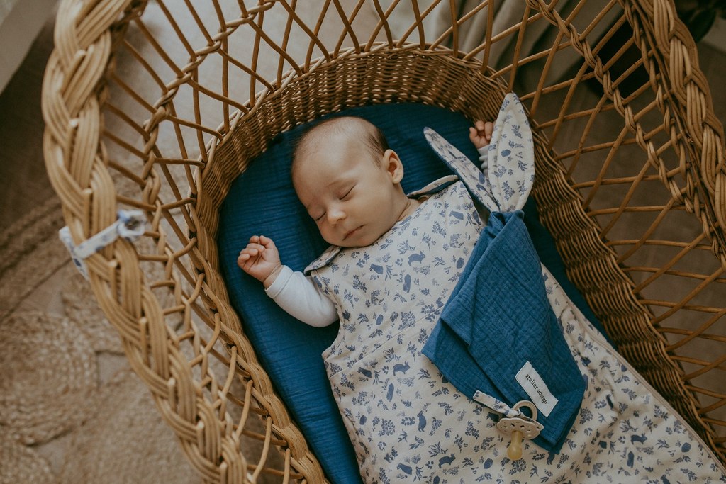 Maxi lange bébé en double gaze de coton - Bonheur enfantin
